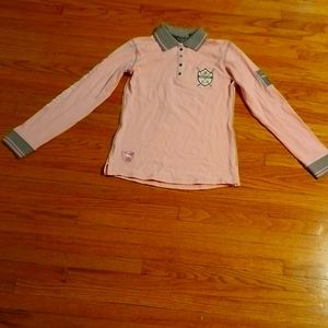 Kids long sleeve born to ride shirt